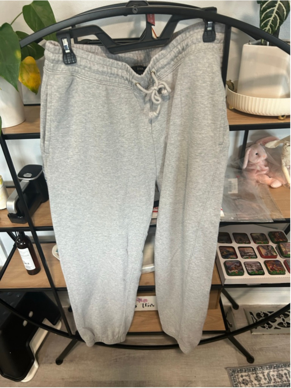 Women's J.Crew Gray Joggers M
